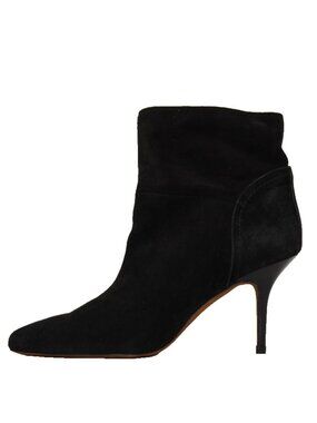New! Polo Ralph Lauren 6.5 B Sueded Calfskin Bootie Black DD82A ZZZ